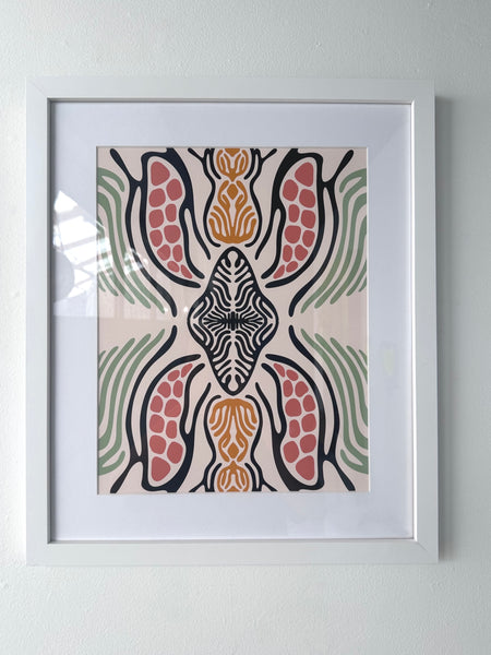 Pattern 1 Framed Print