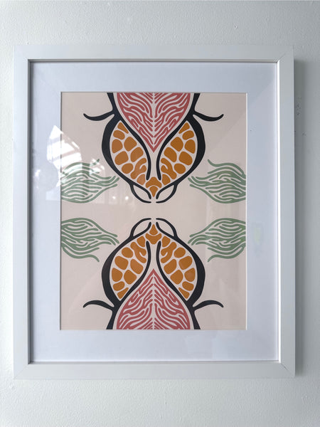 Pattern 2 Framed Print